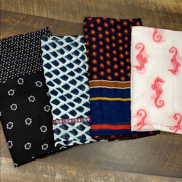 LOFT Accessories - Lot Bundle Infinity Fashion Scarves. NWT or NWOT